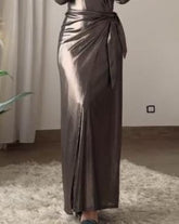 Aurora Skirt Dark Gold ✨